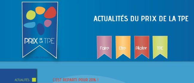 Prix de la TPE 2016, BSWEB candidate !