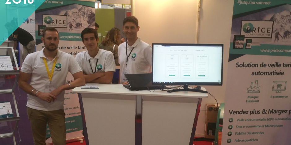 PRW2018 PriceComparator particpe à son premier salon Paris Retail Week 2018 !