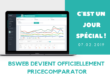 BSWEB accélère sa croissance et devient PriceComparator !