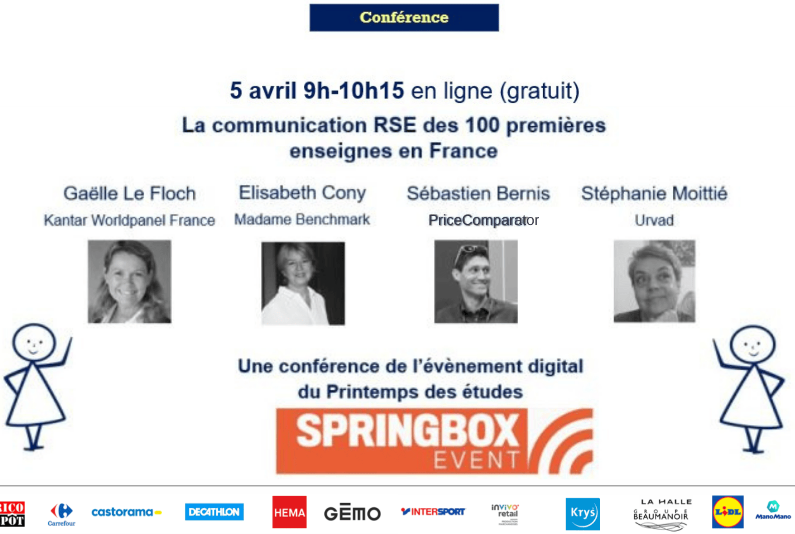 Conférence 2022 : Communication RSE des 100 premières enseignes en France