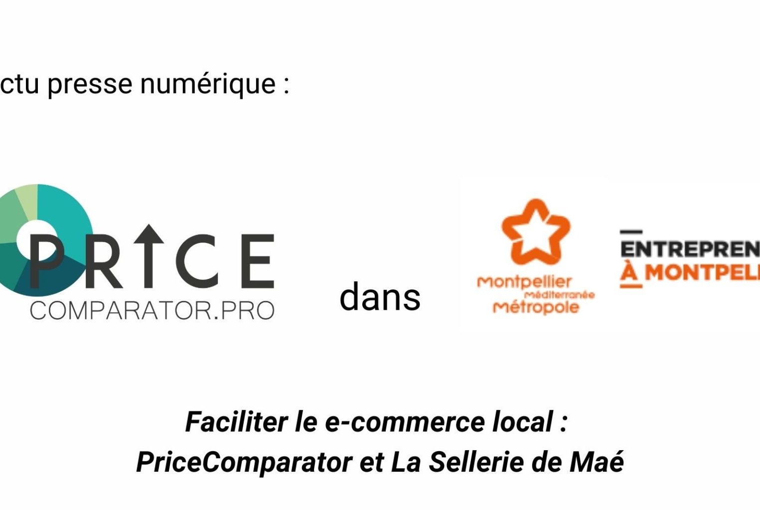 E-commerce local - PriceComparator et Choosit dans Entreprendre Montpellier