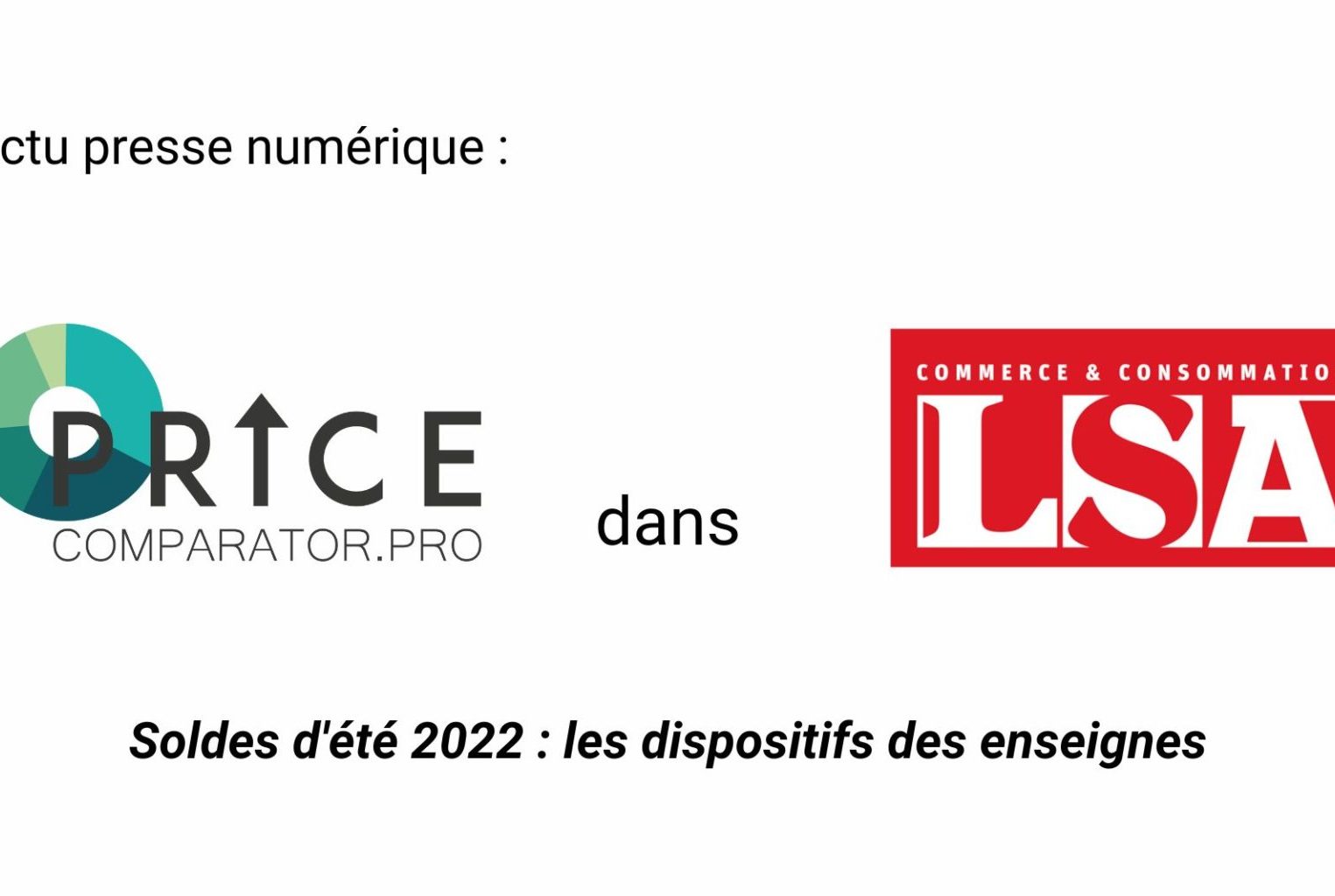 Soldes Ete 2022 - PriceComparator dans LSA